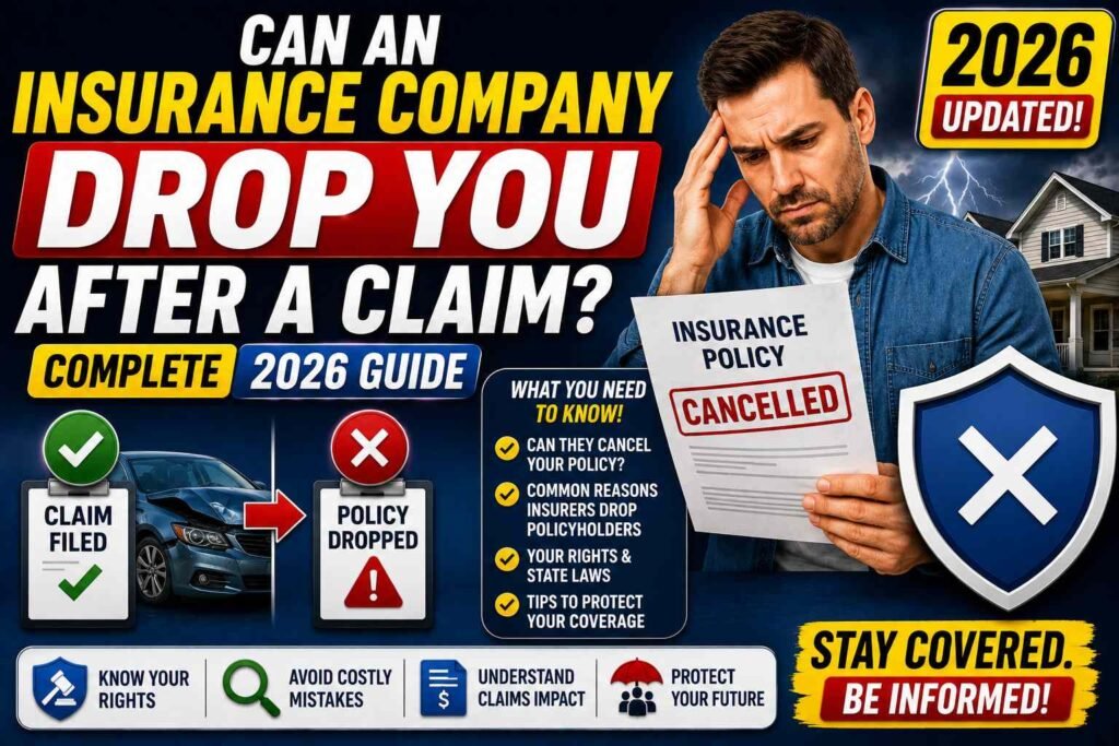 Can an Insurance Company Drop You After a Claim